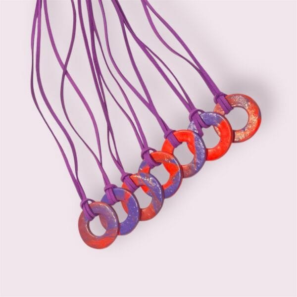 COLLAR MAXI MORADO - Imagen 2